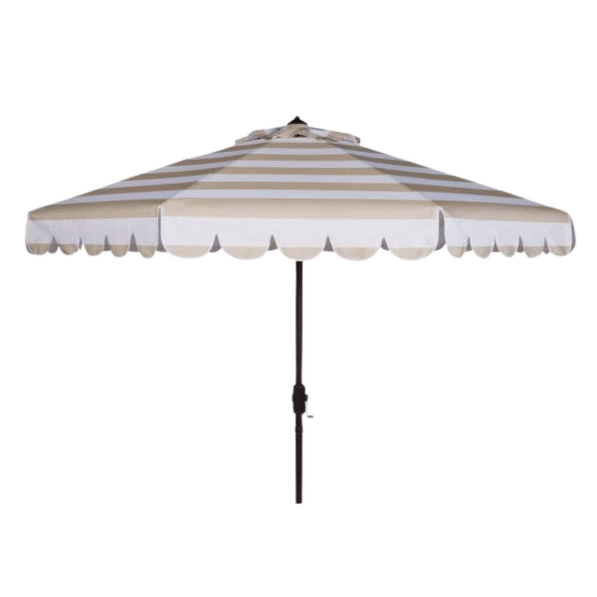 Open-close umbrella in Monogram fabric Beige