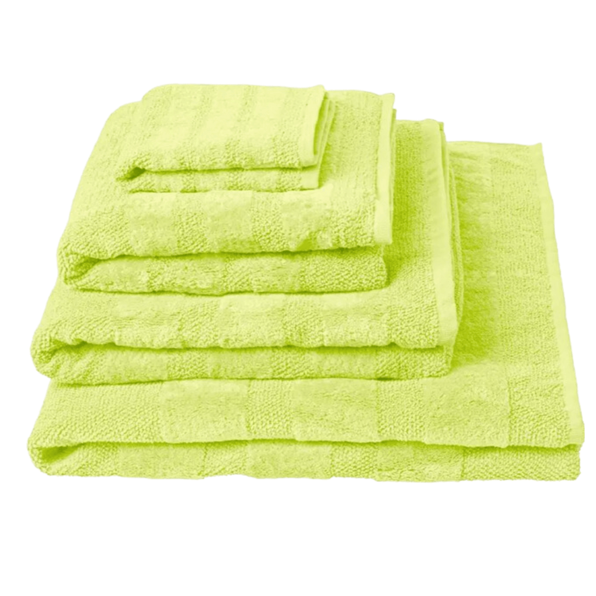 Lime green bathroom discount towels