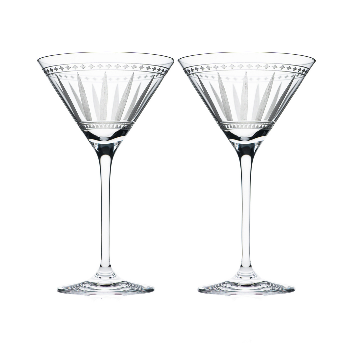 Caskata Marrakech Martini Glasses Set of 2