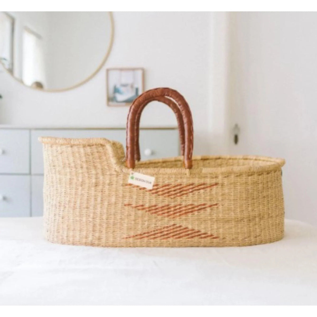 How to reshape mosses bassinet or any straw baskets from Ghana by  MamaZuriStyle 