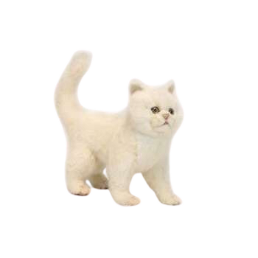 11.5" Cream Cat Stuffed Animal - The Well Appointed House