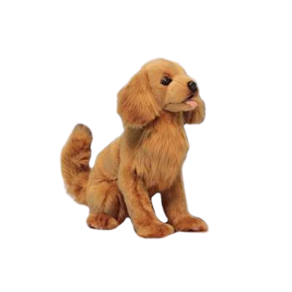 11" Golden Retriever Pup Stuffed Animal - The Well Appointed House