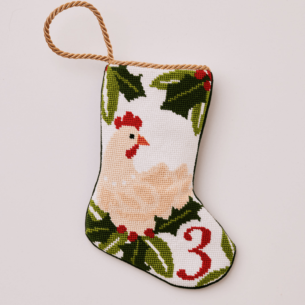 12 Days of Christmas Stocking Full Set - Christmas Stockings - The Well Appointed House