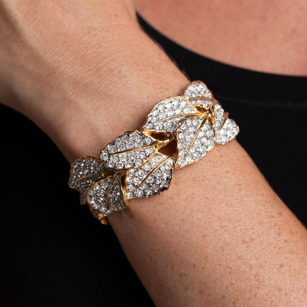 Gold Leaves Bracelet - The Well Appointed House