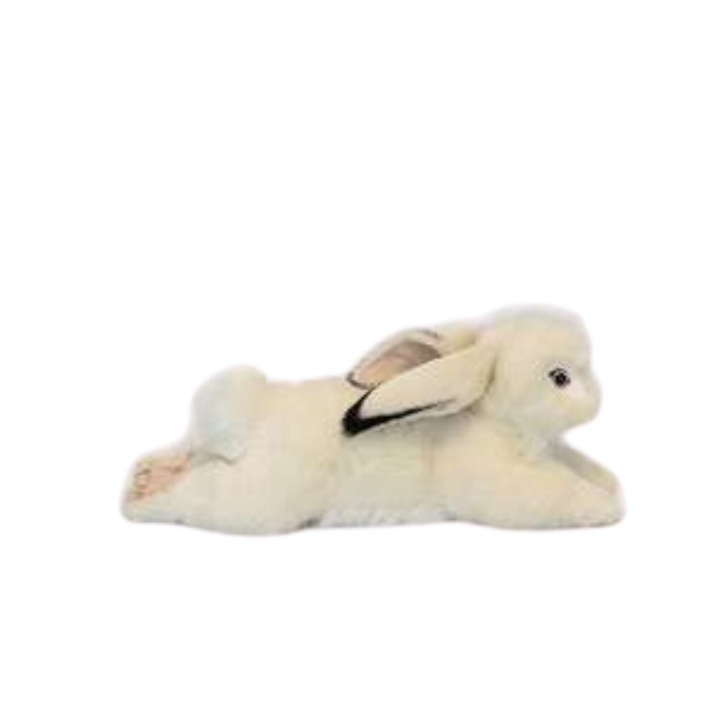 15" Floppy Eared White Bunny Stuffed Animal - The Well Appoointed House