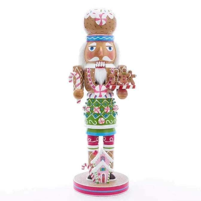 16" Gingerbread Nutcracker - Christmas Decor - The Well Appointed House