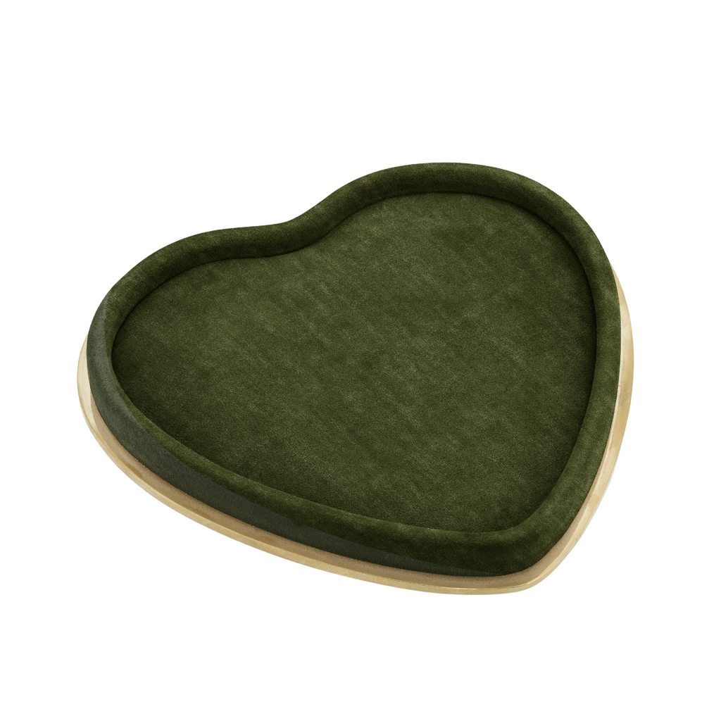 Valentina Velvet Heart Tray - The Well Appointed House