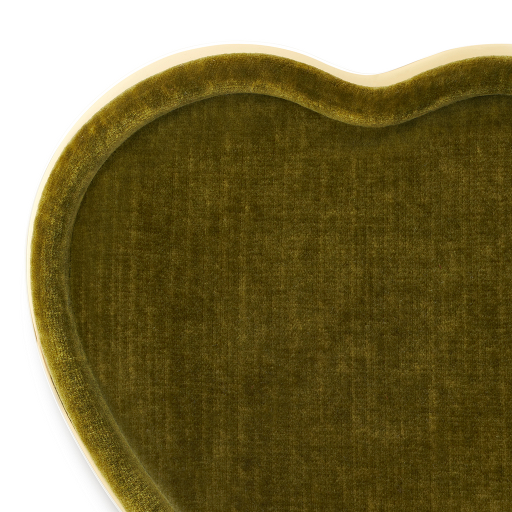 Valentina Velvet Heart Tray - The Well Appointed House