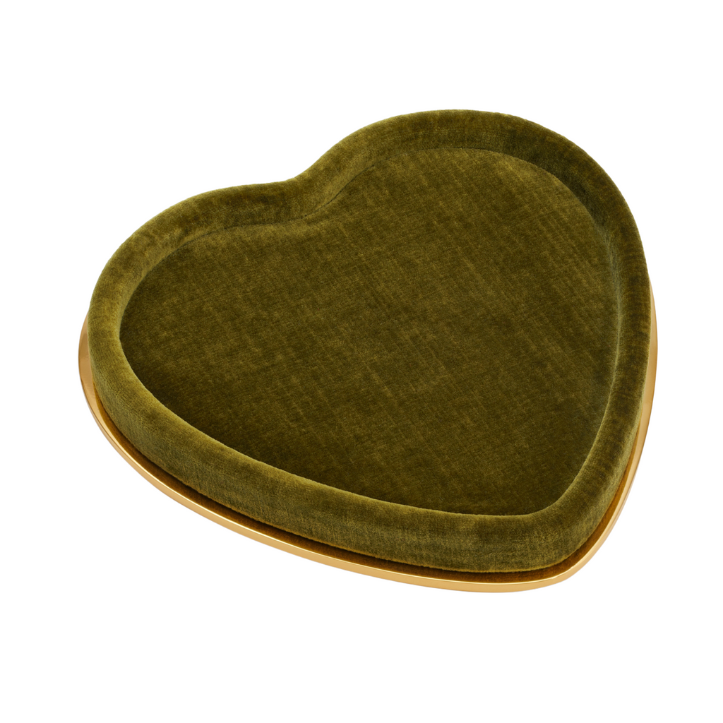 Valentina Velvet Heart Tray - The Well Appointed House