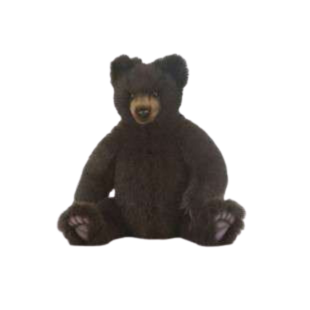 18" Brown Seated Teddy Bear Stuffed Animal - The Well Appointed House