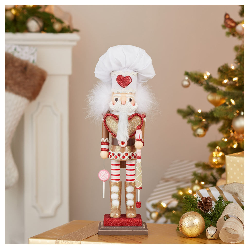 18" Hollywood Nutcrackers™ Gingerbread Chef Nutcracker-The Well Appointed House