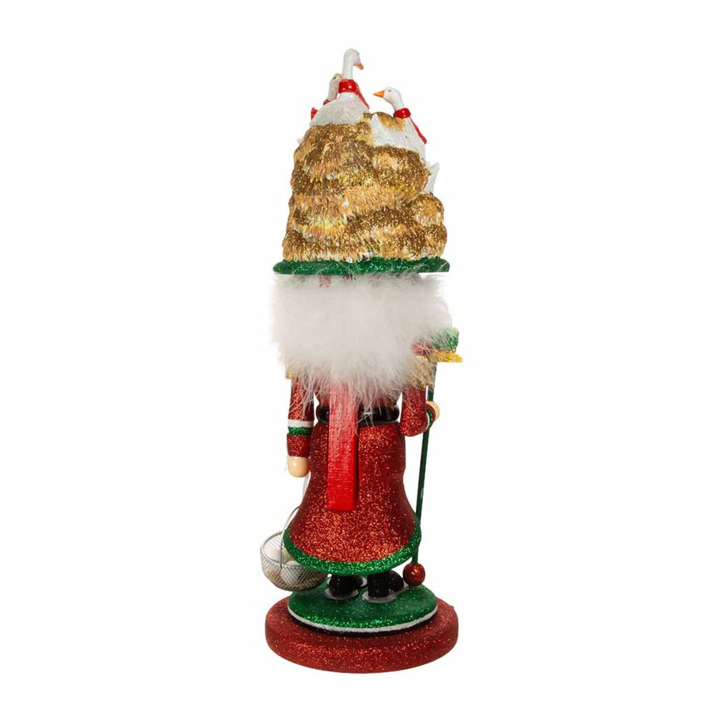 18" Hollywood Nutcrackers™ Six Geese A Laying Christmas Nutcracker-The Well Appointed House