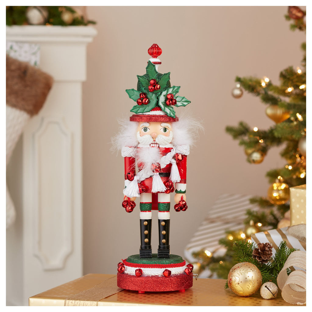 18" Hollywood Nutcrackers™ Wind-Up Musical Nutcracker-The Well Appointed House