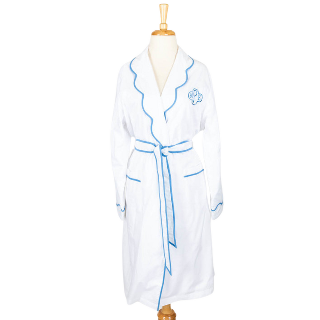 Terry Jersey Classic Robe with Brooks Monogram - The Well Appointed House