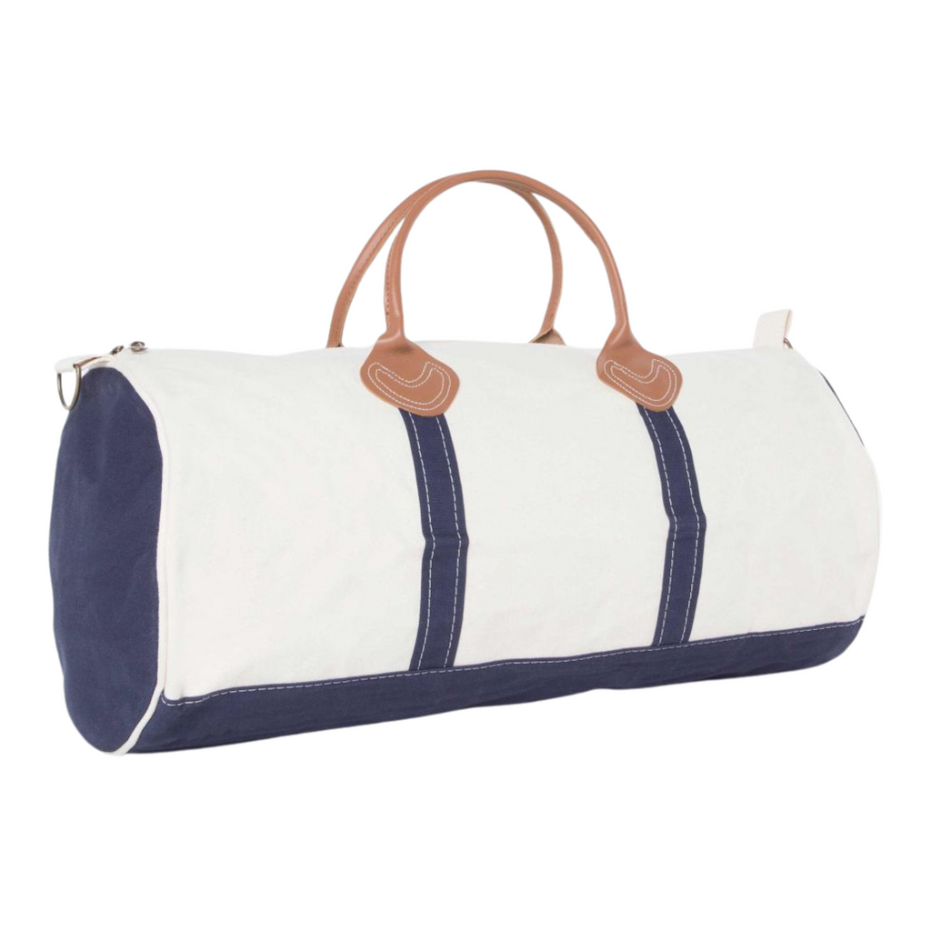 Round Duffel in Navy - THE WELL APPOINTED HOUSE