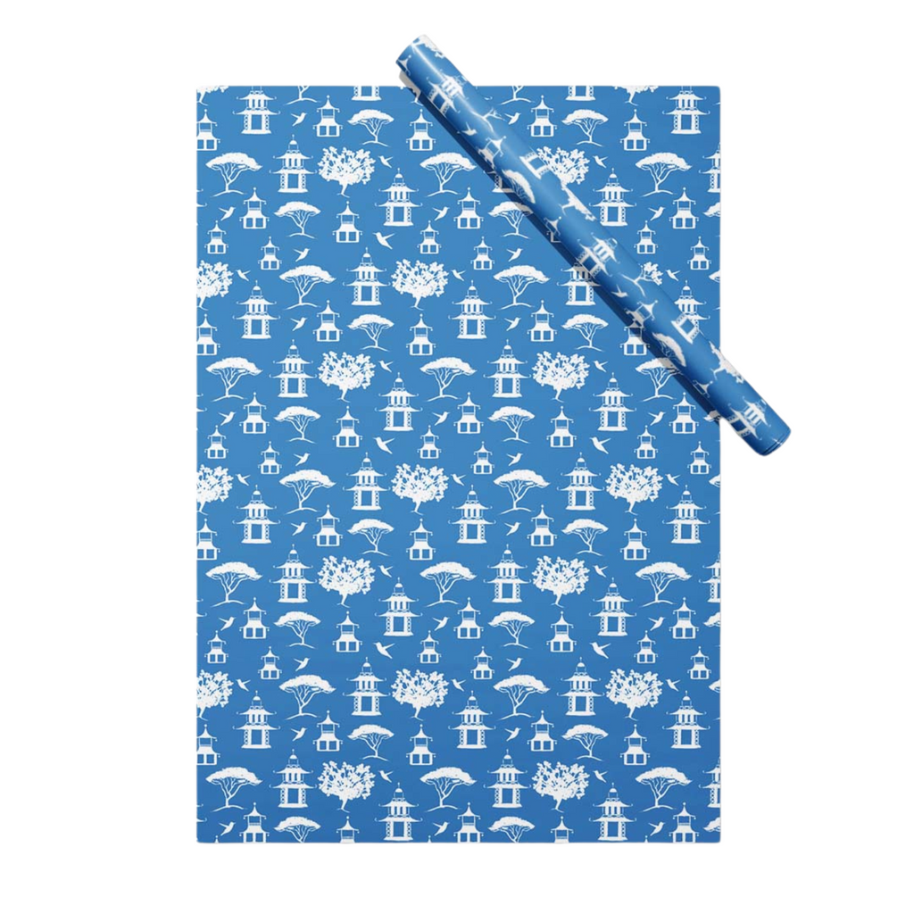 Toile Inspired Gift Wrap - THE WELL APPOINTED HOUSE