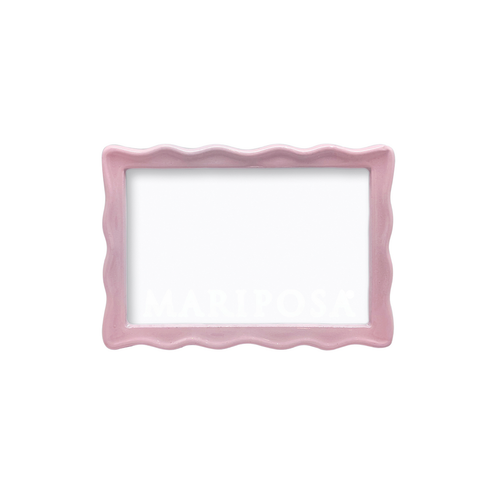 Pink Wavy Frame - The Well Appointed House