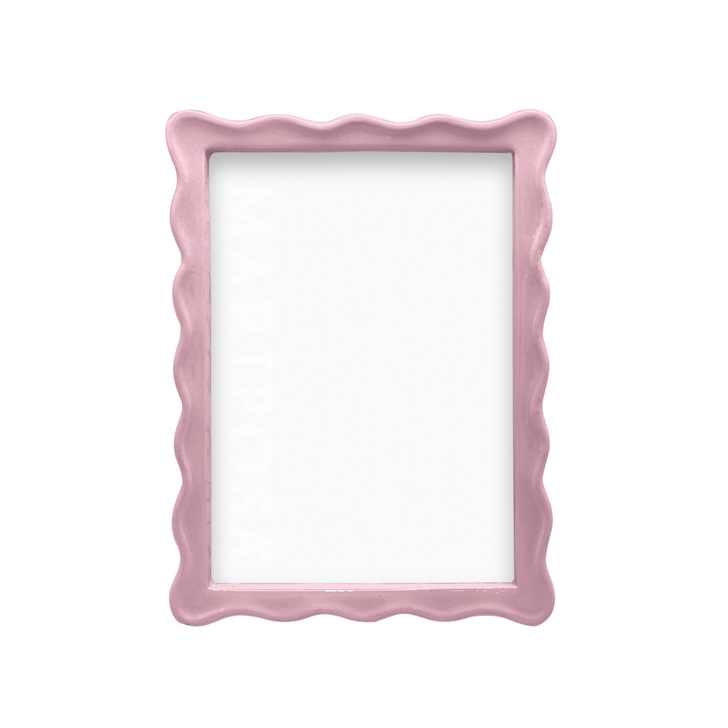 Pink Wavy Frame - The Well Appointed House