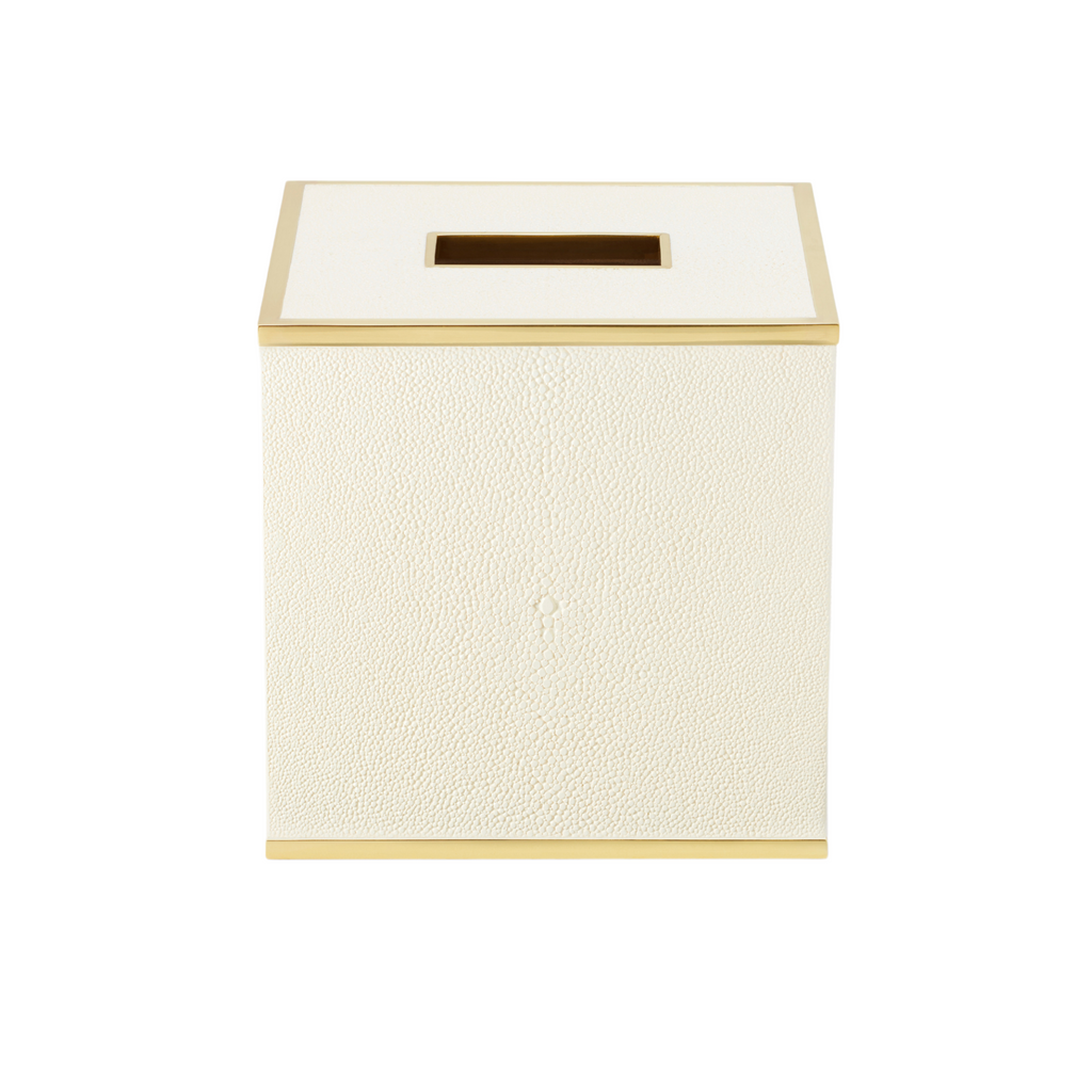 Classic Shagreen Tissue Box Cover - The Well Appointed House