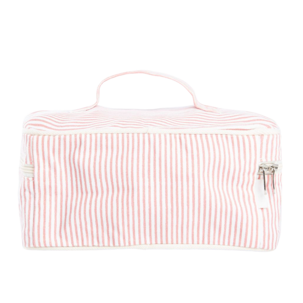 Stripes Train Case - THE WELL APPOINTED HOUSE