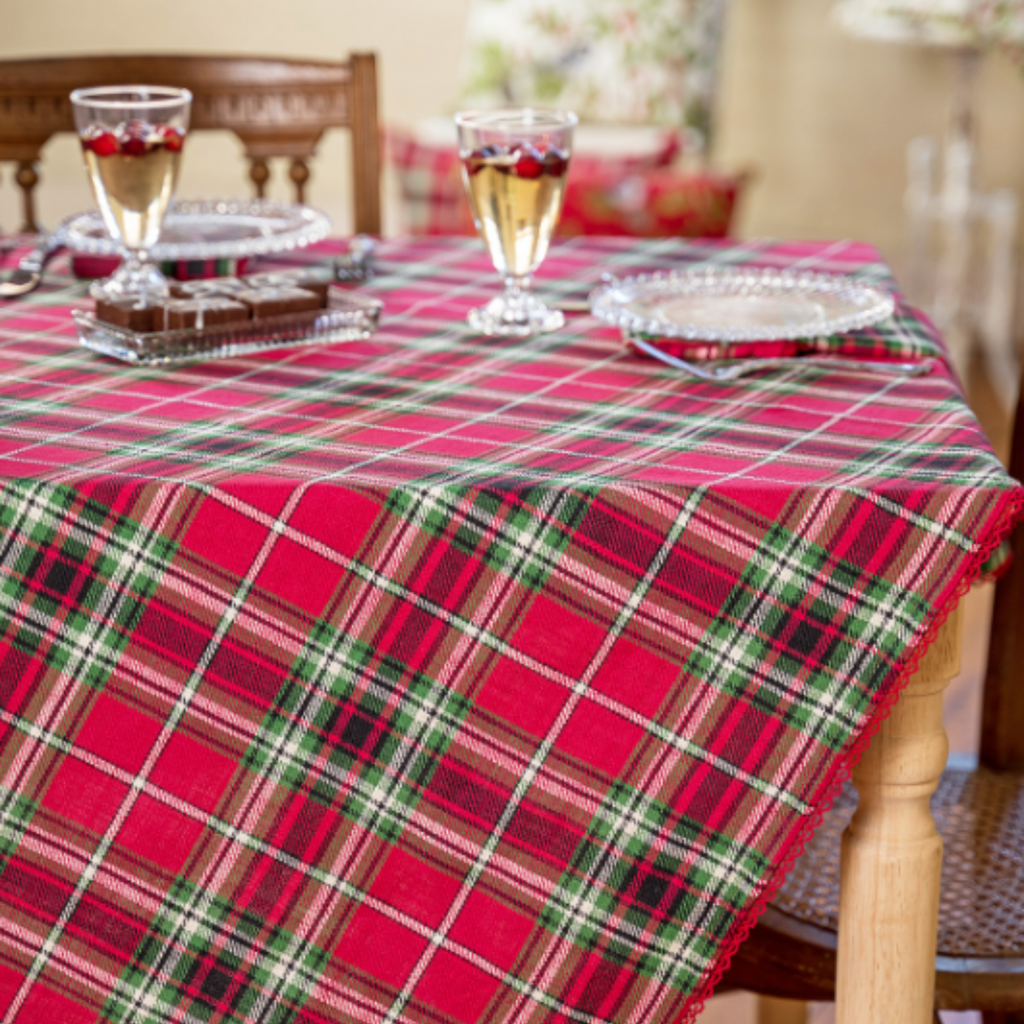 Tartan Plaid Tablecloth - The Well Appointed House