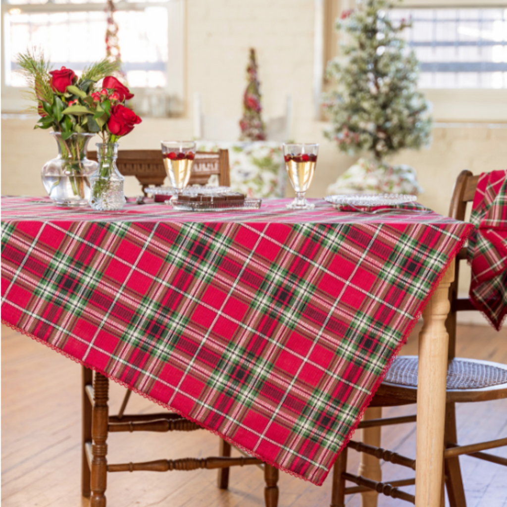 Tartan Plaid Tablecloth - The Well Appointed House