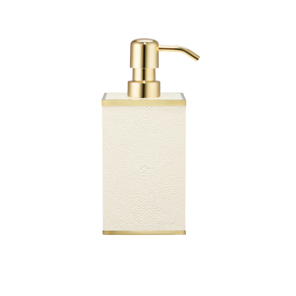 Classic Shagreen Soap Pump Dispenser - The Well Appointed House