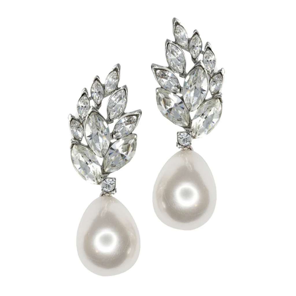 Audrey Hepburn Pearl Earrings - The Well Appointed House