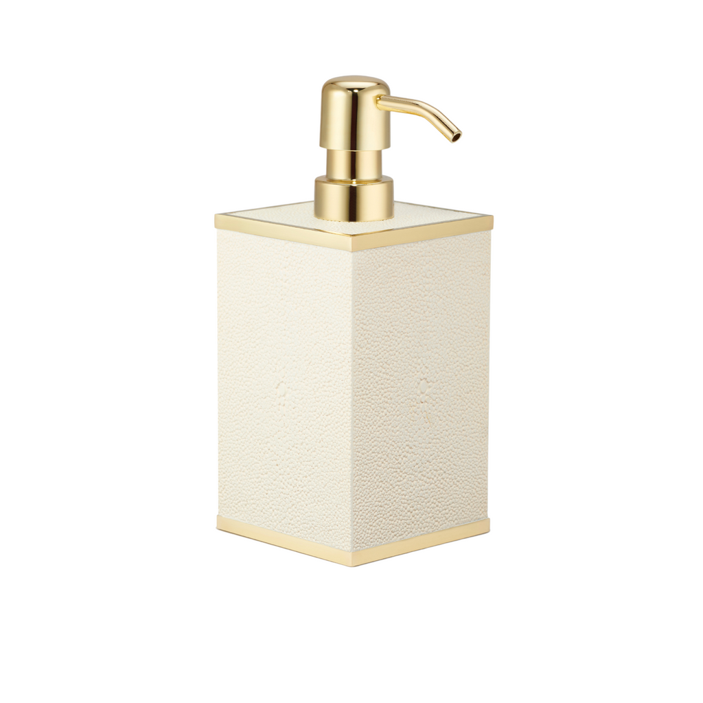 Classic Shagreen Soap Pump Dispenser - The Well Appointed House