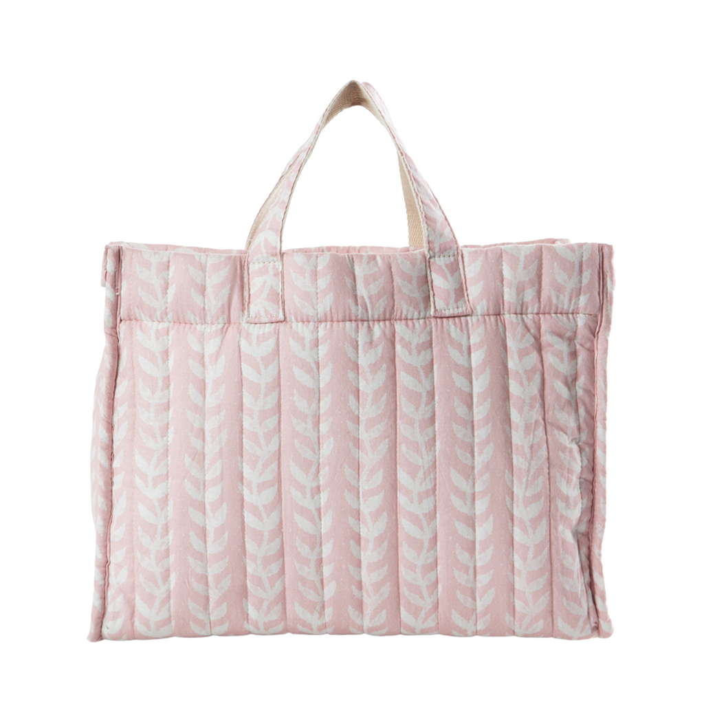 Monogrammed Block Print Tote - The Well Appointed House