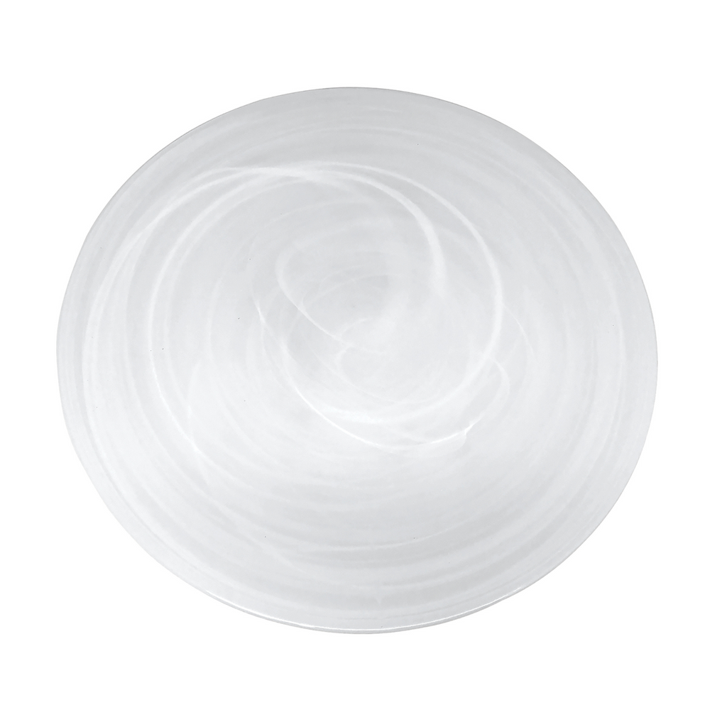 Alabaster White Large Platter - The Well Appointed House