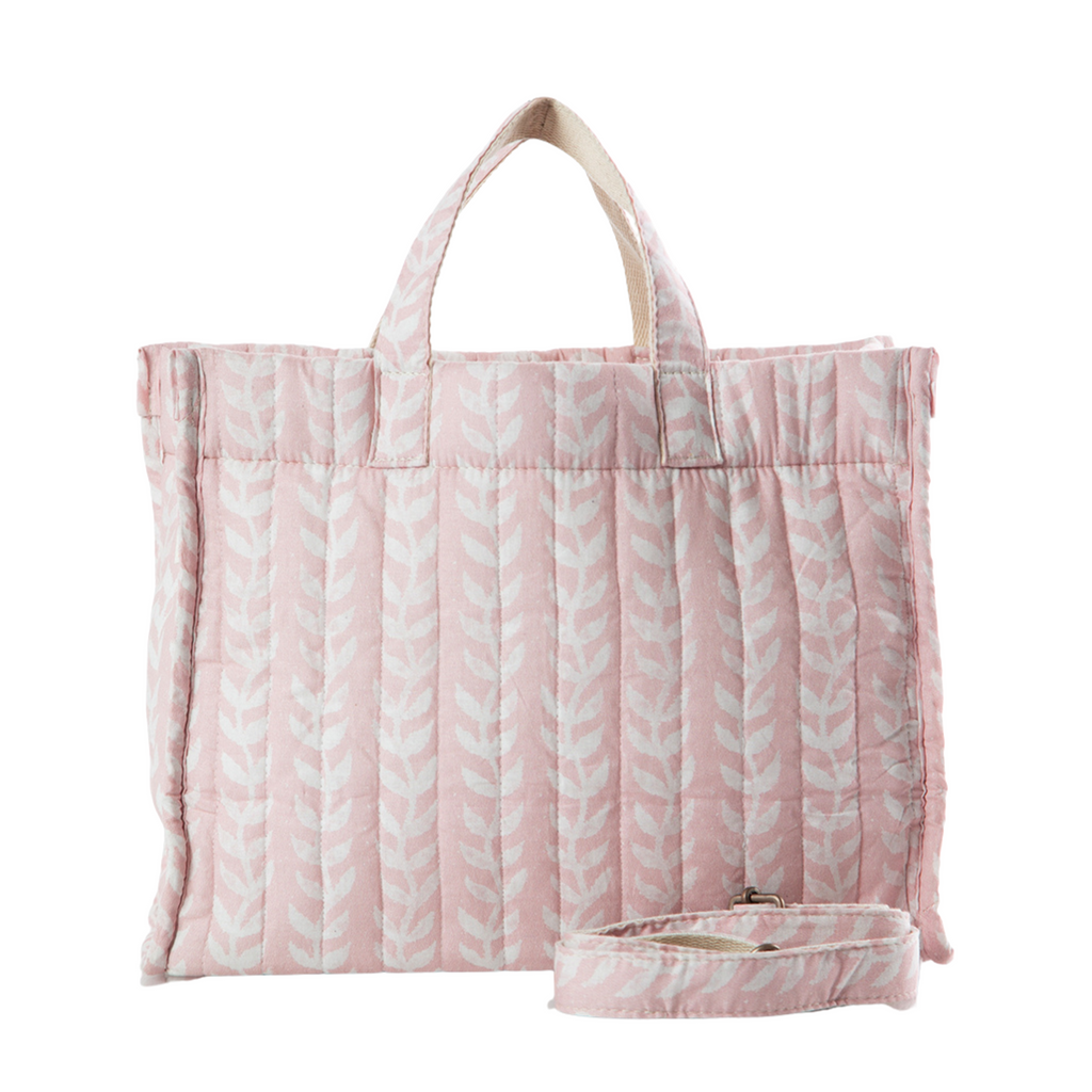 Monogrammed Block Print Tote - The Well Appointed House