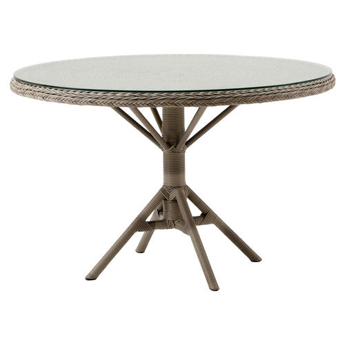 Grace Dining Table with Glass Top - THE WELL APPOINTED HOUSE