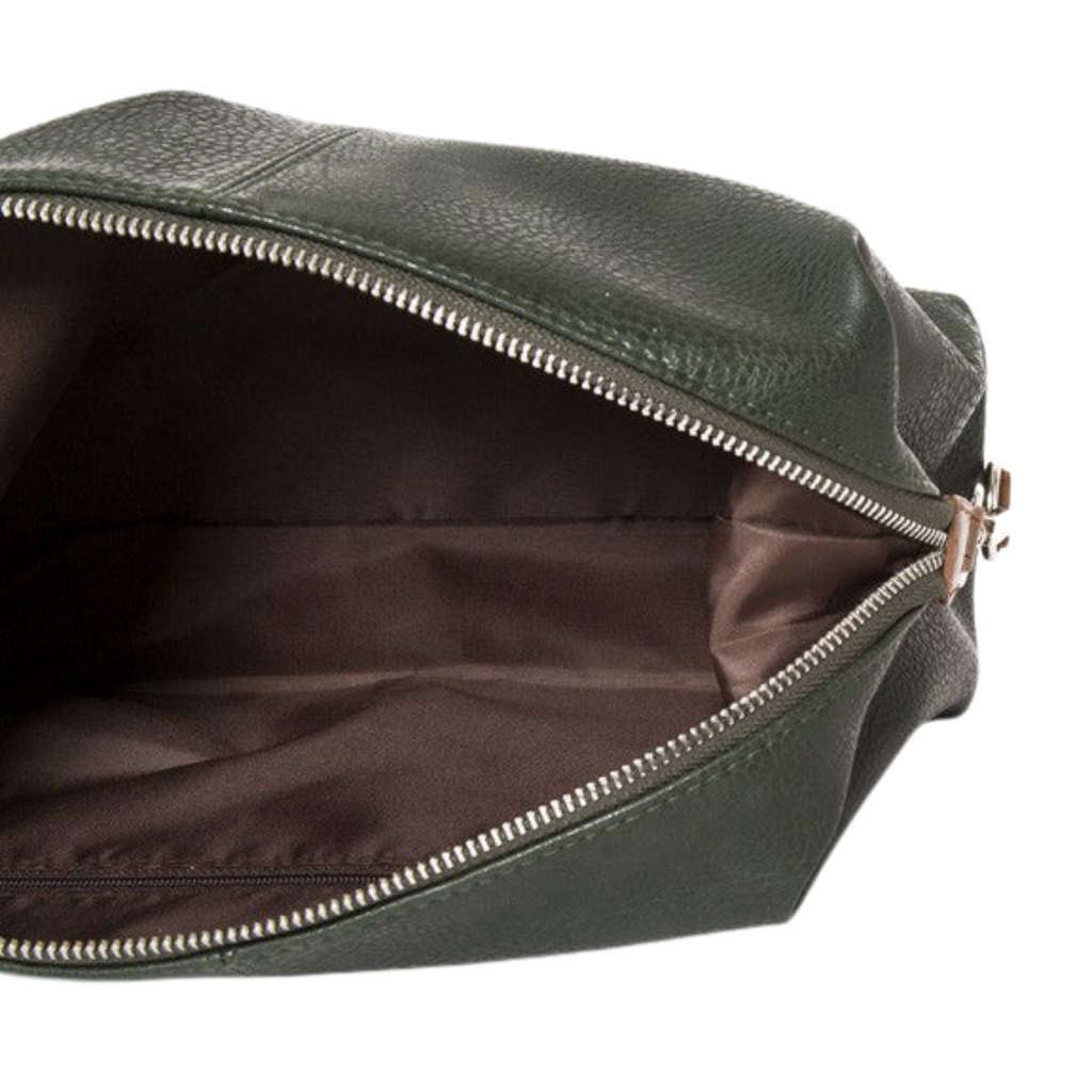 Alpha Deluxe Toiletry Bag in Green - The Well Appointed House