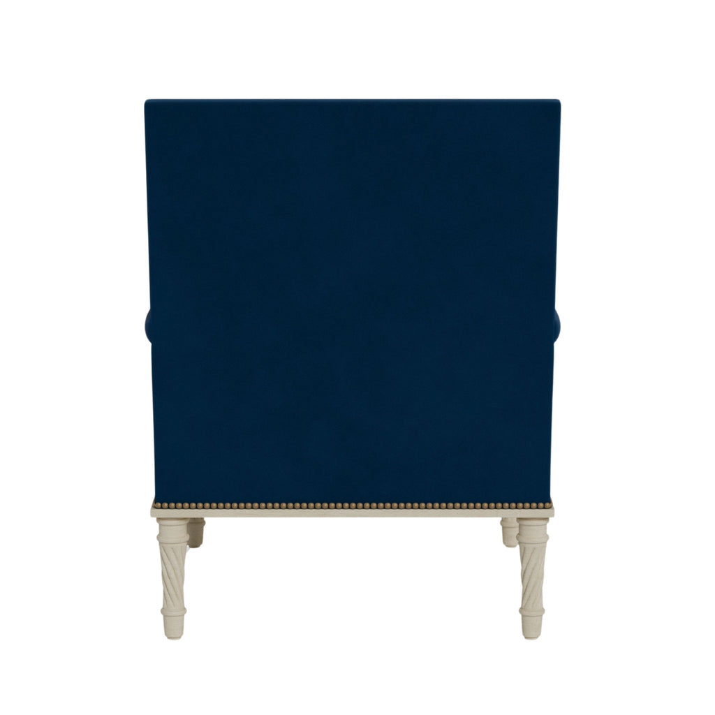 Azure Rolled Arm Upholstered Chair- The Well Appointed House