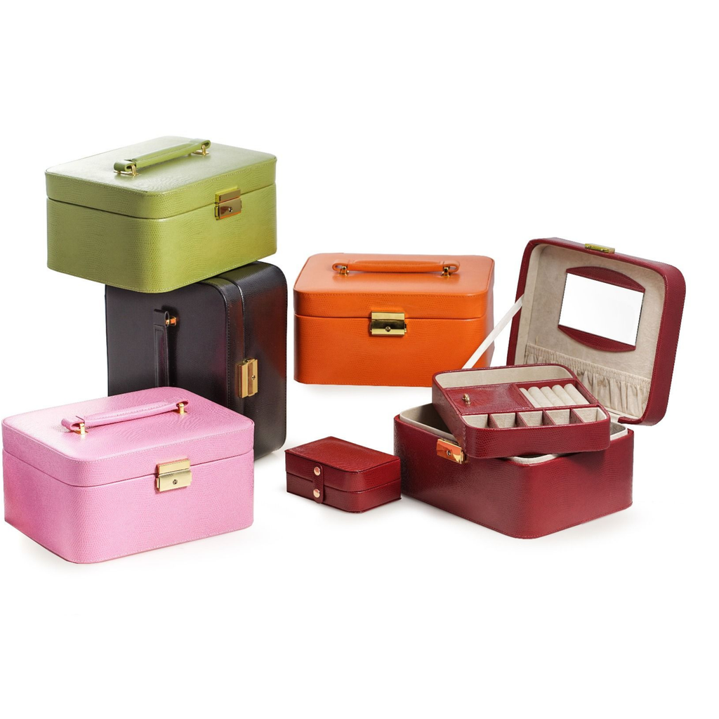 Quinn Leather Jewelry Case - The Well Appointed House