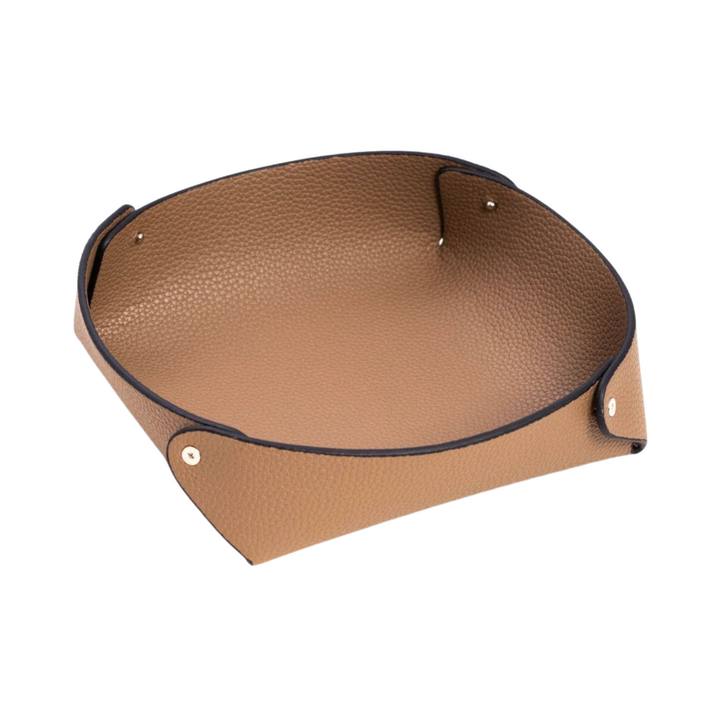 Alex Green Leather Valet Tray - The Well Appoointed House