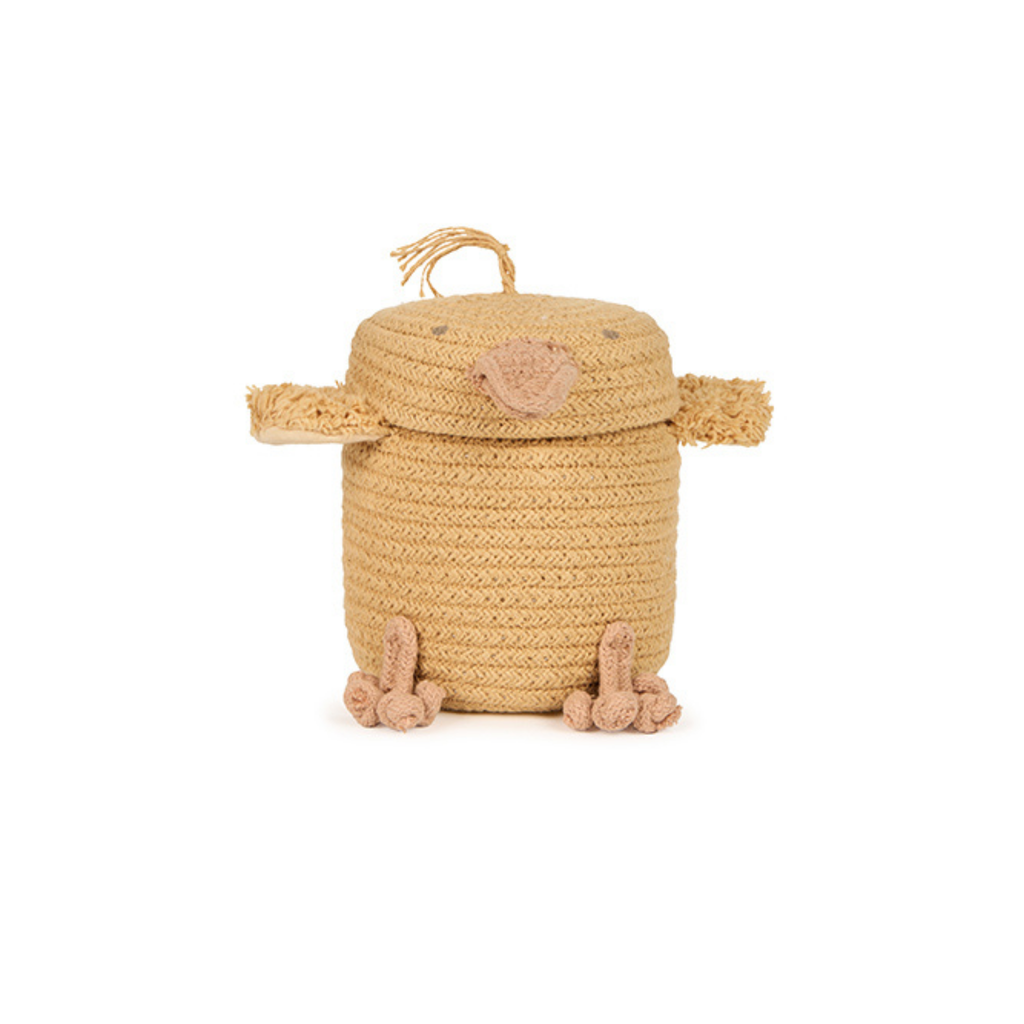 Mini Charlie The Chicken Storage Basket - The Well Appointed House