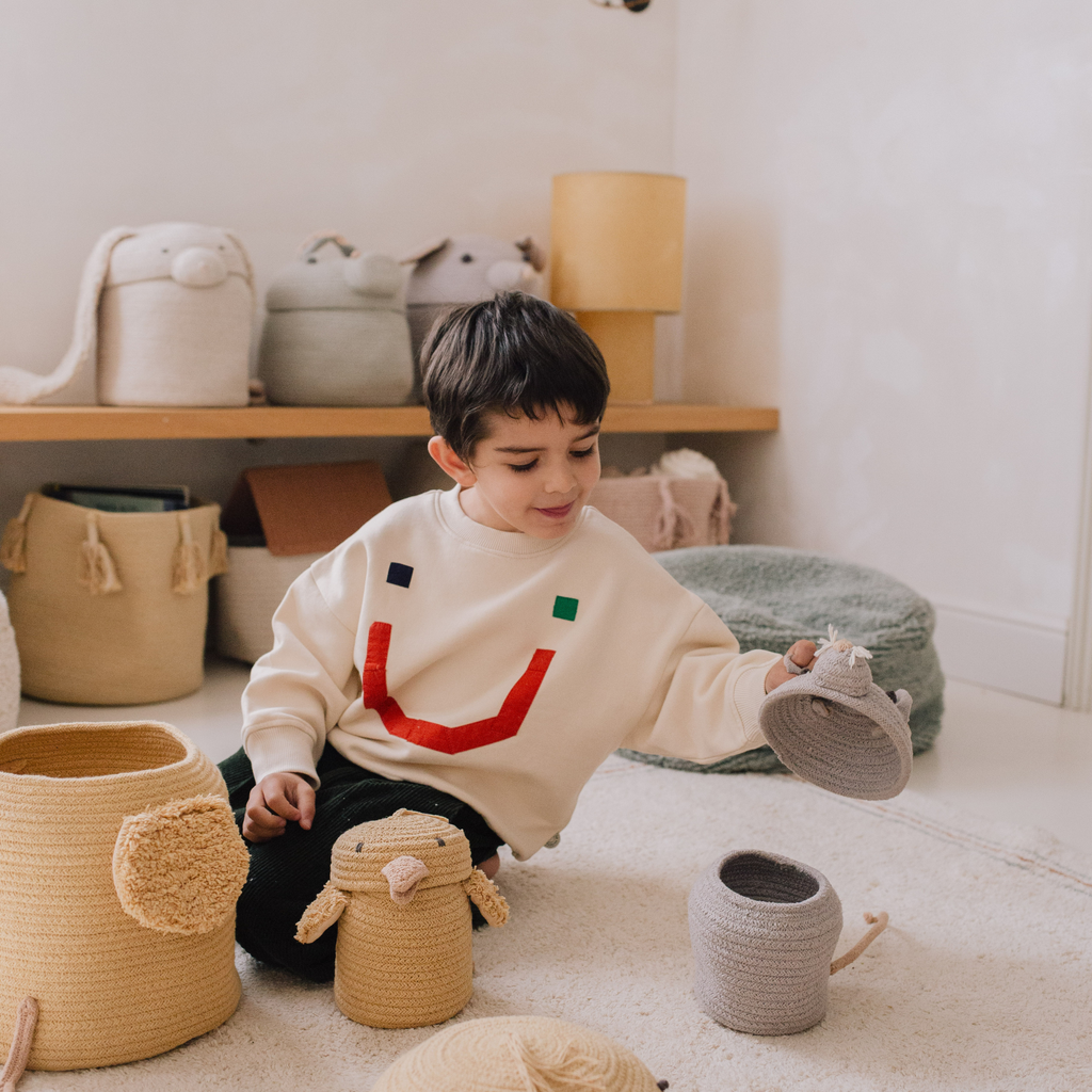 Mini Charlie The Chicken Storage Basket - The Well Appointed House