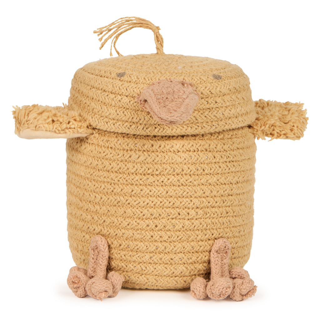 Mini Charlie The Chicken Storage Basket - The Well Appointed House