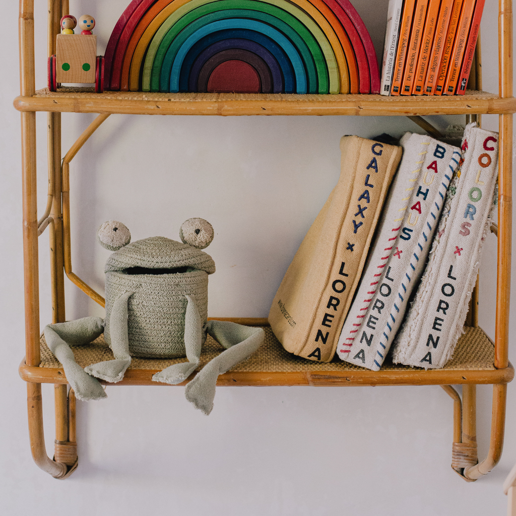 Mini Fred The Frog Storage Basket - The Well Appointed House