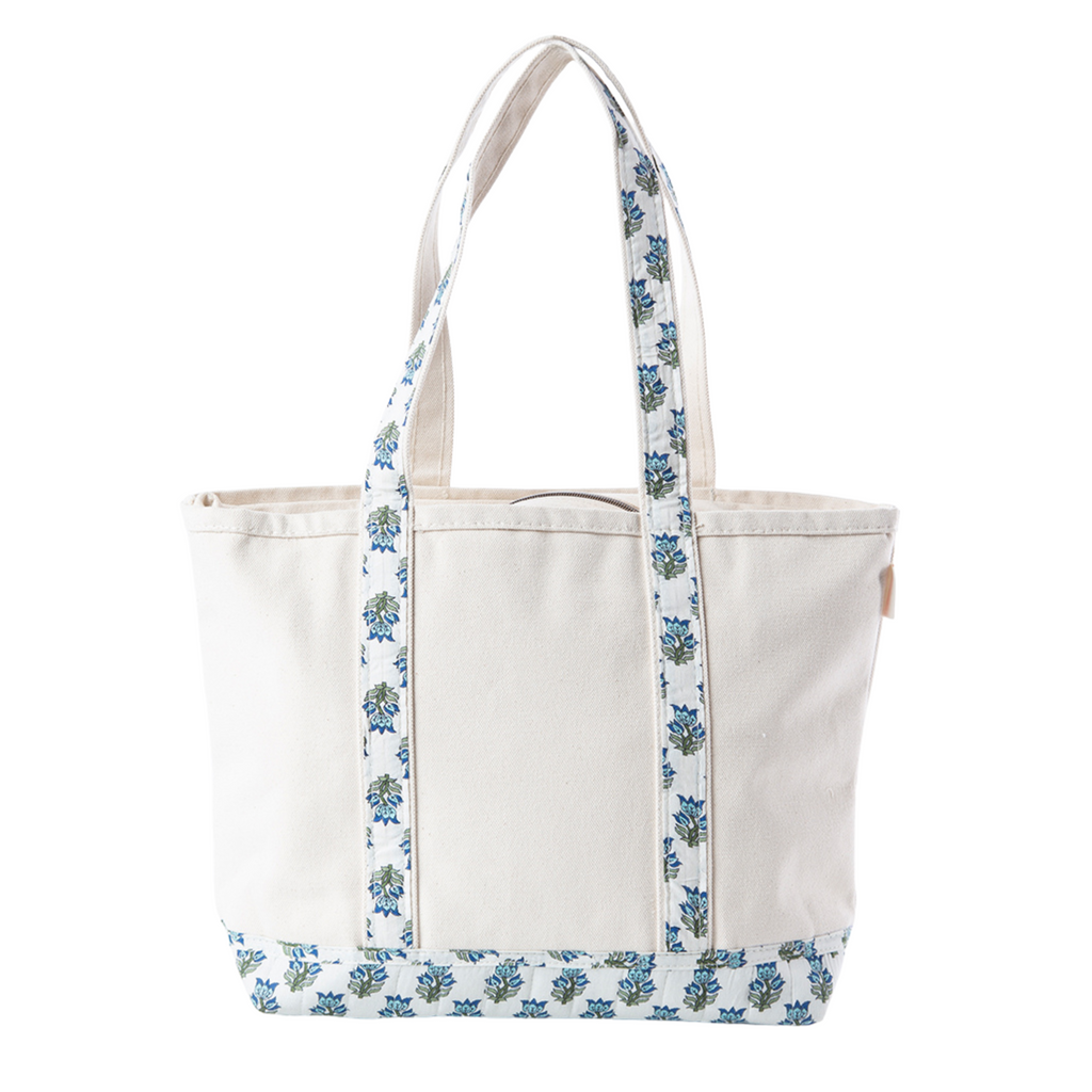 Monogrammed Monogrammed Block Print Weekender - The Well Appointed House