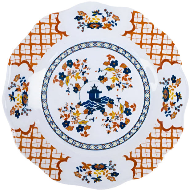 Blooming Sunset Pagoda Melamine Dinnerware Collection