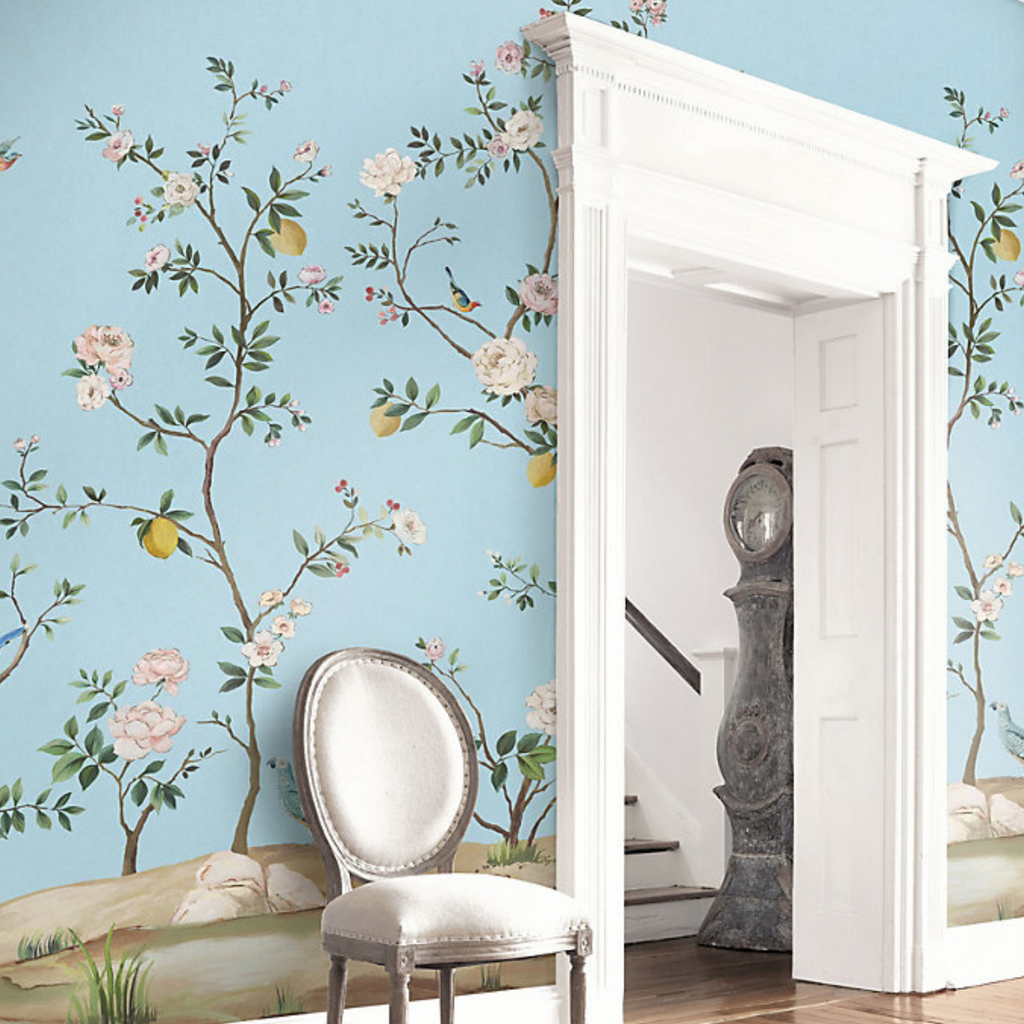 Blossom Chinoiserie Mural - The Well Appointed House