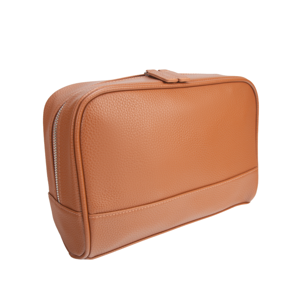 Brett Toiletry Bag in Chestnut - The Well Appointed House