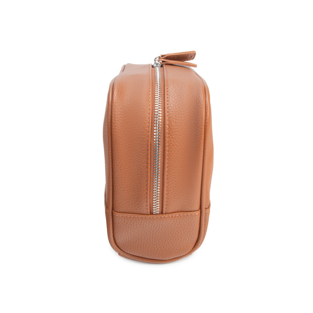 Brett Toiletry Bag in Chestnut - The Well Appointed House