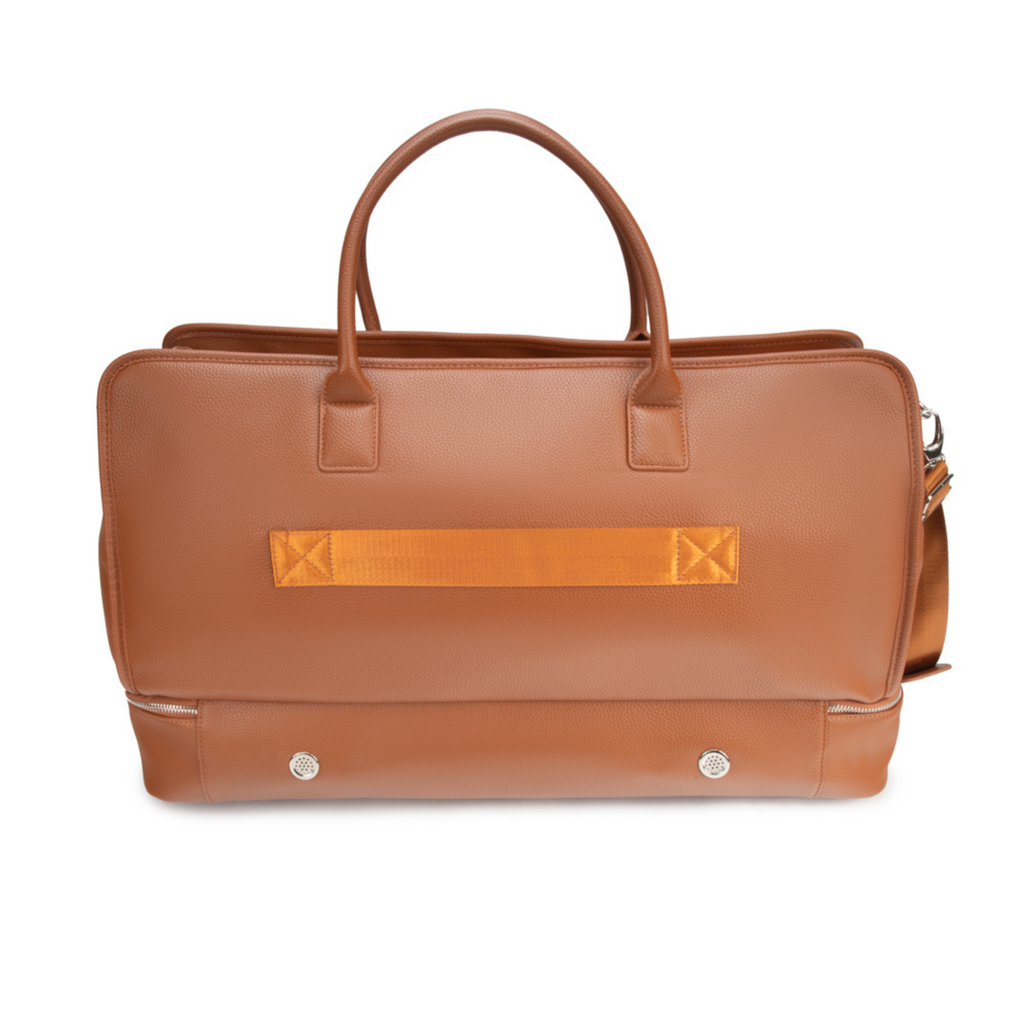 Brett Weekender Bag in Chestnut - The Well Appointed House