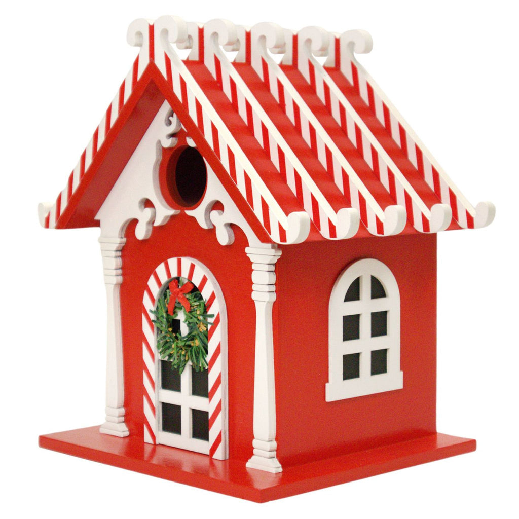 Candy Cane Lane Birdhouse- The Well Appointed House