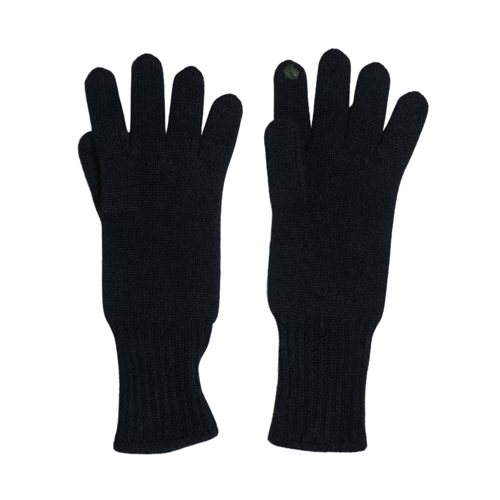 Cashmere Texting Glove in Black - The Well Appointed House