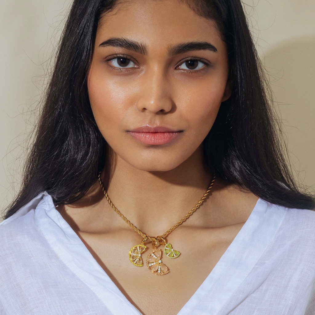 Citrus Slice Trio Pendant Set - The Well Appointed House